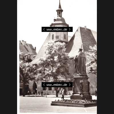 Ansichtskarte DDR Bezirk Gera, Stadtkreis Jena, Stadt Jena: Rathaus von Jena (1) Sammlung