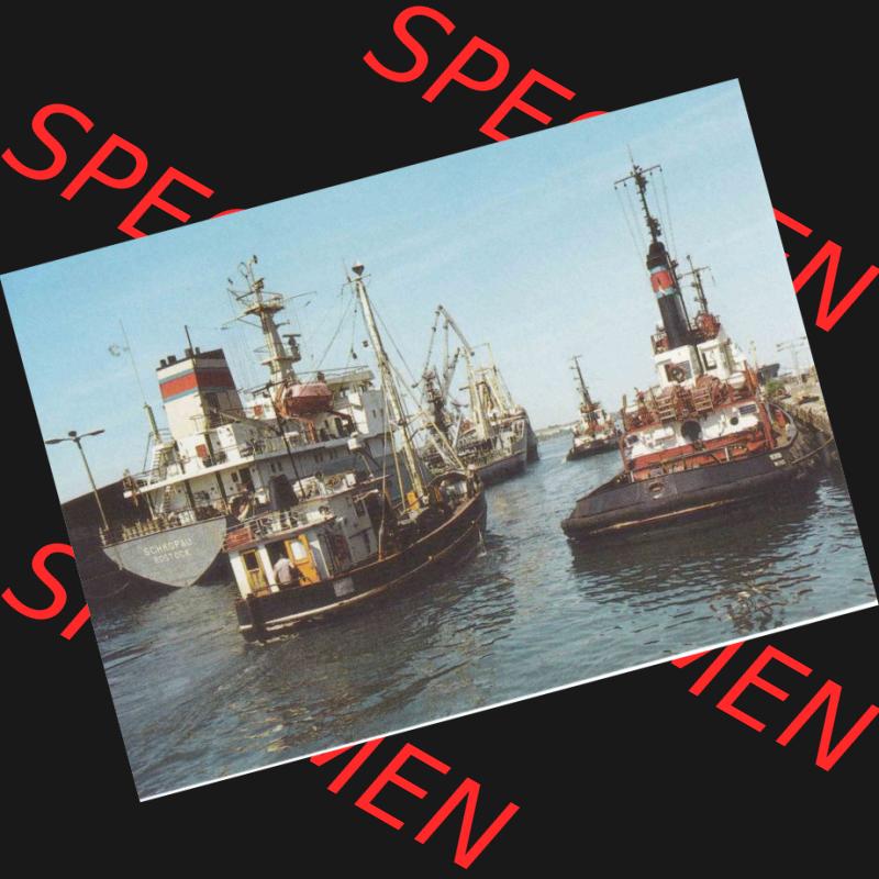 Ansichtskarte DDR Bezirk Rostock, Allgemein DDR, Wismar Schlepper am Kai, Reichenbach 300951-89 1989 (1) Sammlung