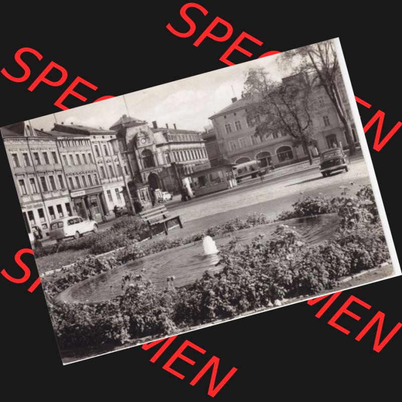 Ansichtskarte DDR Bezirk Suhl, Kreis Meiningen, Stadt Meiningen: 1967, MeiningenPlatz der Republik, (1) Sammlung