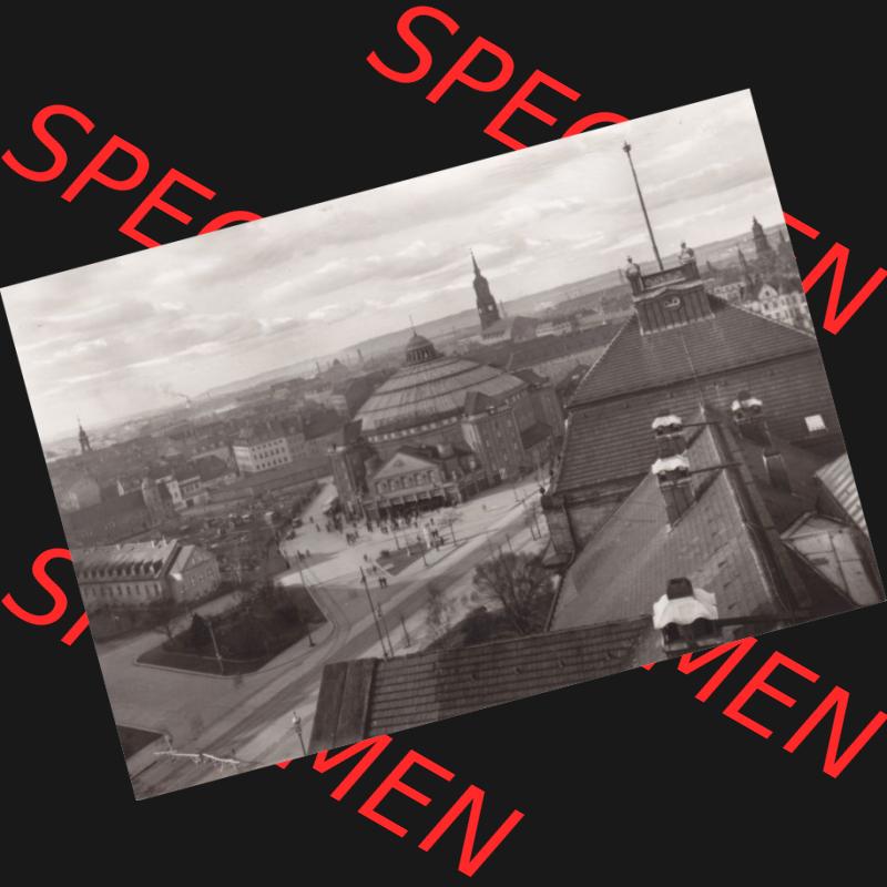 Ansichtskarte DDR Bezirk Dresden, Kreis Dresden, Stadt Dresden: Blick zum Carolaplatz mit Zirkusgebäude (1) Sammlung