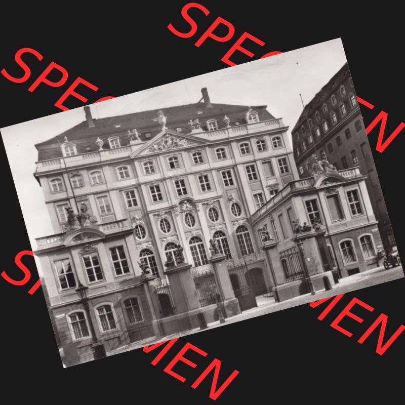 Ansichtskarte DDR Bezirk Dresden, Kreis Dresden, Stadt Dresden: Casel-Palais (1) Sammlung