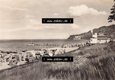 Ansichtskarte bzw. Postkarte aus DDR-Zeiten, Ostseebad Göhren im Norden der DDR Sammlung