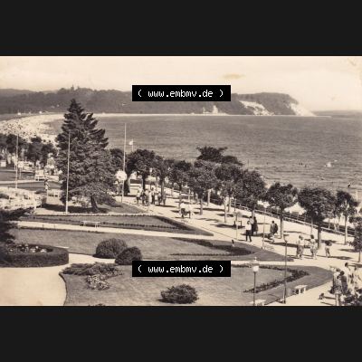 Ansichtskarte DDR Bezirk Rostock, Kreis Rügen, Ostseebad Göhren: 1976, Göhren mit Sonderstempel von 1976 Ostseebad auf Rügen (3) Sammlung