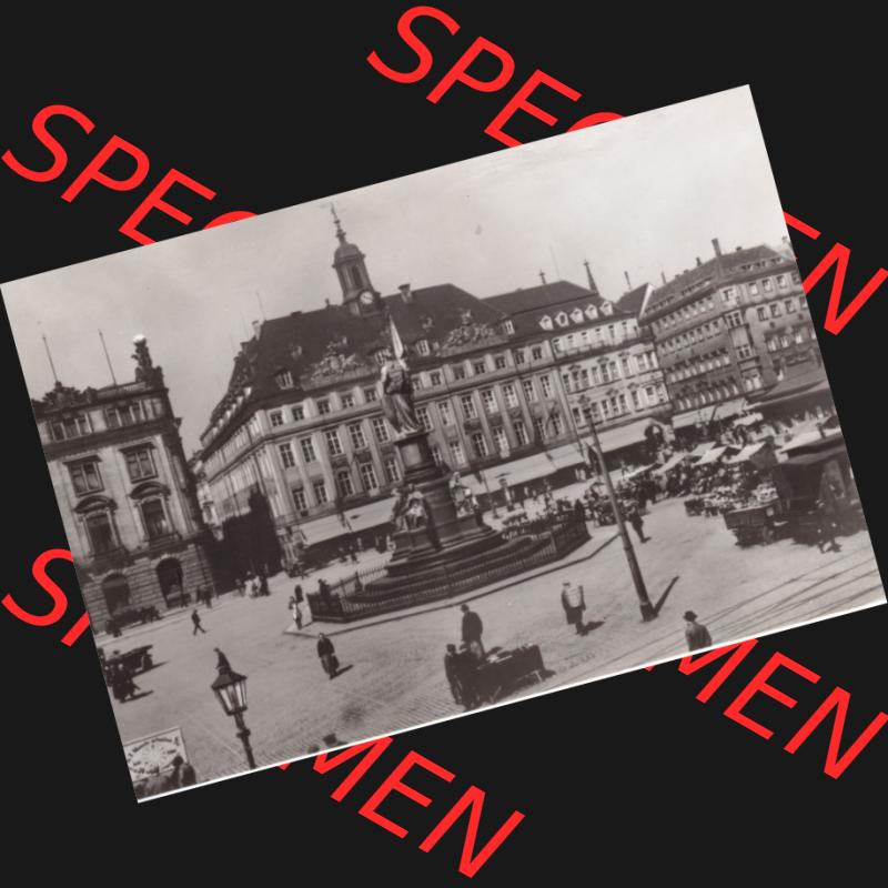 Ansichtskarte DDR Bezirk Dresden, Kreis Dresden, Stadt Dresden: Altmarkt mit Altem Rathaus, Löwen-Apotheke (1) Sammlung