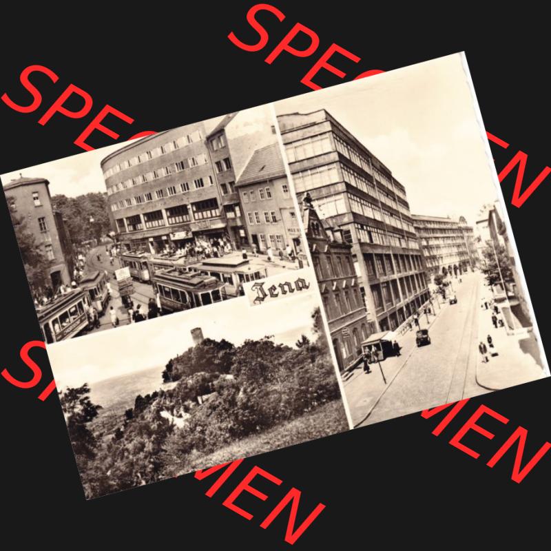 Ansichtskarte DDR Bezirk Gera, Stadtkreis Jena, Stadt Jena: Stadtansichten Jena (1) Sammlung