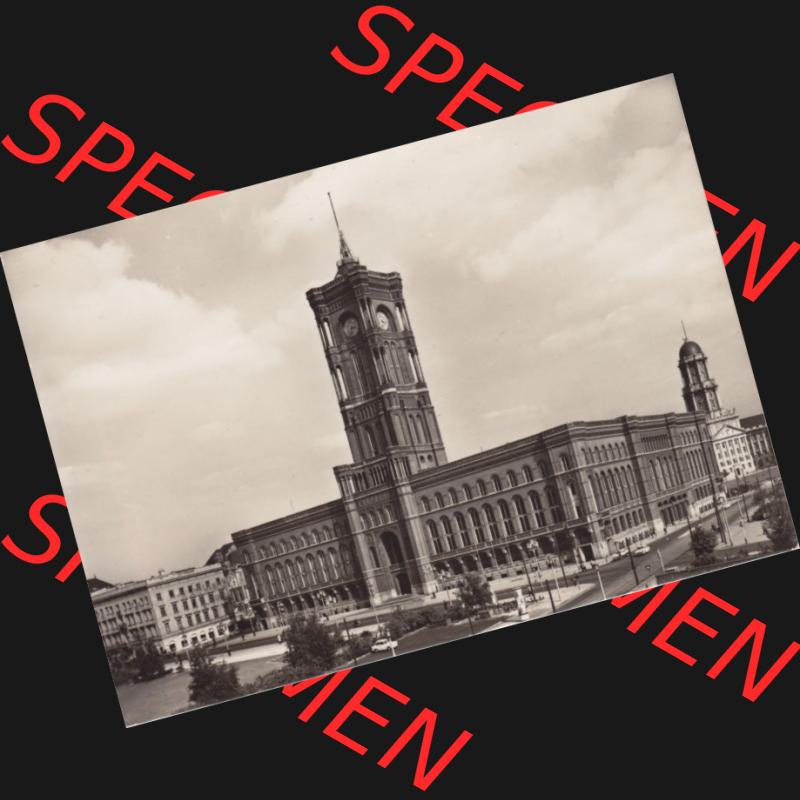 Ansichtskarte DDR Bezirk Berlin, Stadt Berlin: Berliner Rathaus (1) Sammlung