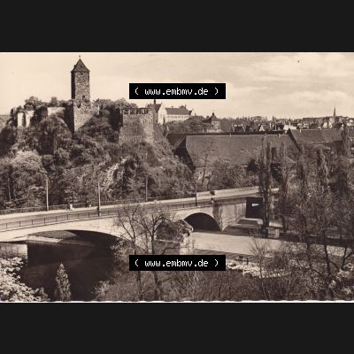 Ansichtskarte DDR Bezirk Halle, Stadtkreis Halle? Unbekannt: In s/w Schwarzweiß Giebichenstein (1) Sammlung