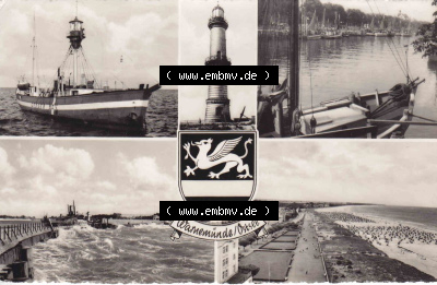 Ansichtskarte DDR Bezirk Rostock, Stadtkreis Rostock, Hansestadt Rostock, Ortsteil Seebad Warnemünde DDR, Warnemünde in Rostock... Sammlung