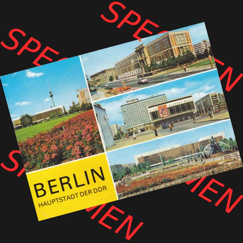Ansichtskarte DDR Bezirk Berlin, Stadt Berlin-Mitte: 1978, Palast der Republik, Staatsratsgebäude,Interhotel Berolina und Kino International, Neptunbrunnen (1) Sammlung