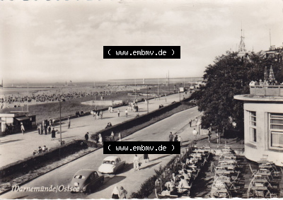 Ansichtskarte DDR Bezirk Rostock, Stadtkreis Rostock, Hansestadt Rostock, Ortsteil Seebad Warnemünde Warnemünde an der Ostsee... Sammlung