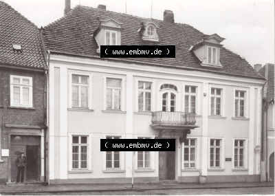 Ansichtskarte Bezirk Bezirk Schwerin, Kreis Güstrow, Stadt-Güstrow Museum der Stadt Güstrow, Außenansicht (1) Sammlung