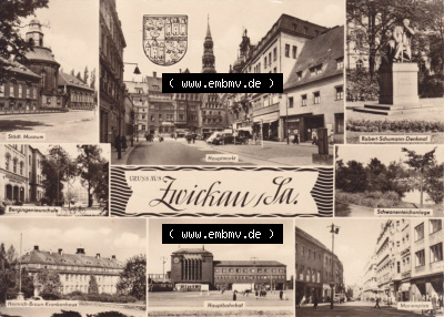 Ansichtskarte bzw. Postkarte aus DDR-Zeiten, Bezirk Karl-Marx-Stadt der DDR Sammlung