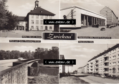 Ansichtskarte bzw. Postkarte aus DDR-Zeiten, Bezirk Karl-Marx-Stadt der DDR Sammlung