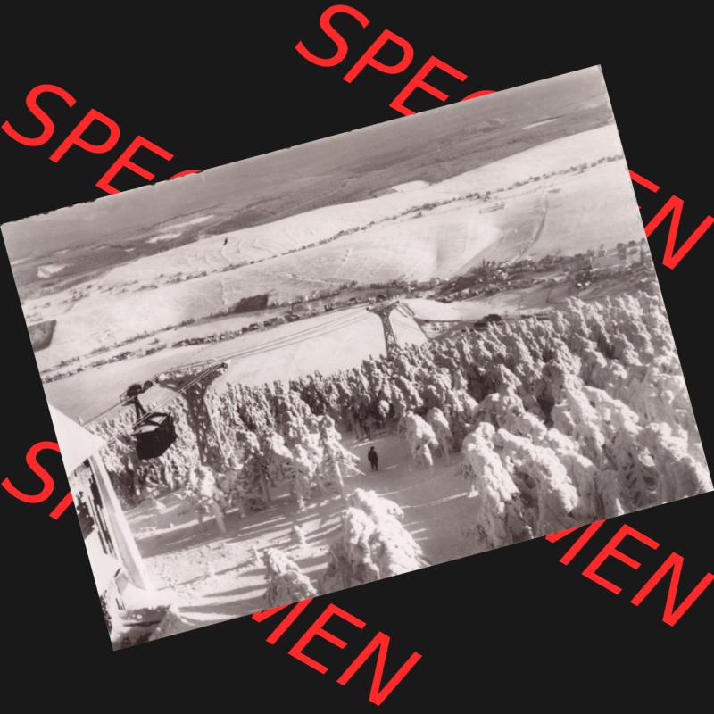 Ansichtskarte Bezirk Karl-Marx-Stadt, Landkreis Annaberg, Stadt Oberwiesenthal Sessellift am Bergwald. Ansichtskarte bzw. Postkarte aus DDR-Zeiten der Deutschen Demokratischen... Sammlung