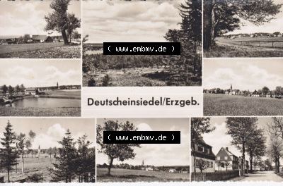 Ansichtskarte DDR, Bezirk Karl-Marx-Stadt, Kreis Marienberg, Deutscheinsiedel (1) Sammlung