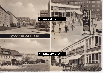 Ansichtskarte bzw. Postkarte aus DDR-Zeiten, Bezirk Karl-Marx-Stadt der DDR Sammlung