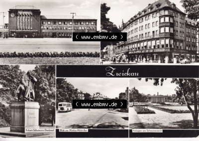 Ansichtskarte bzw. Postkarte aus DDR-Zeiten, Bezirk Karl-Marx-Stadt der DDR Sammlung