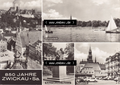 Ansichtskarte bzw. Postkarte aus DDR-Zeiten, Bezirk Karl-Marx-Stadt der DDR Sammlung