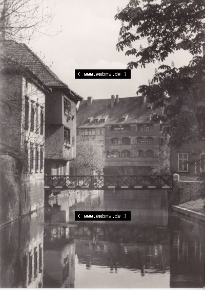 Ansichtskarte bzw. Postkarte aus DDR-Zeiten, Bezirk Erfurt, Stadt Erfurt der DDR Sammlung