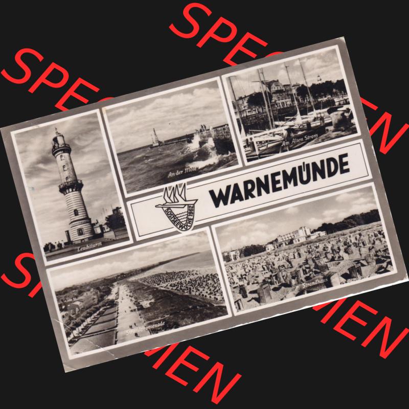 Ansichtskarte DDR Bezirk Rostock, Stadtkreis Rostock, Hansestadt Rostock, Ortsteil Seebad Warnemünde Warnemünde Rostock, Postkarte Lenin (1) Sammlung