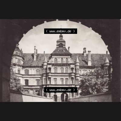 Ansichtskarte Bezirk Bezirk Schwerin, Kreis Güstrow, Stadt-Güstrow Schloß von Güstrow (1) Sammlung