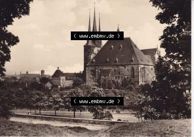 Ansichtskarte bzw. Postkarte aus DDR-Zeiten, Bezirk Erfurt, Stadt Erfurt der DDR Sammlung