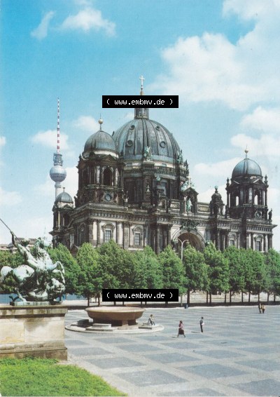 Ansichtskarte DDR Bezirk Berlin, Stadt Berlin-Mitte: Berliner Dom (1) Sammlung