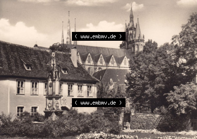 Ansichtskarte bzw. Postkarte aus DDR-Zeiten, Bezirk Erfurt, Stadt Erfurt der DDR Sammlung