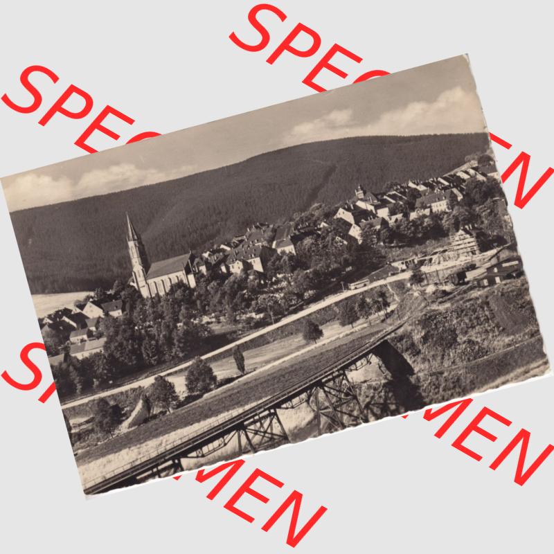 Ansichtskarte Bezirk Karl-Marx-Stadt, Landkreis Annaberg, Stadt Oberwiesenthal Sommer- und Winterkurort Oberwiesenthal im Erzgebirge. Ansichtskarte bzw. Postkarte aus DDR-Zeiten... Sammlung
