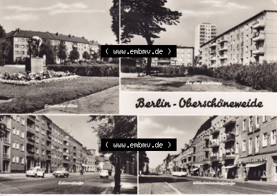 Ansichtskarte DDR Bezirk Berlin, Stadt Berlin-Köpenick: 1971, Oberschöneweide (1) Sammlung
