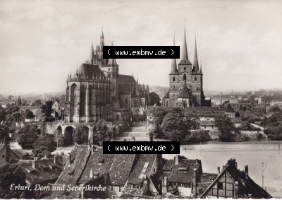Ansichtskarte bzw. Postkarte aus DDR-Zeiten, Bezirk Erfurt, Stadt Erfurt der DDR Sammlung
