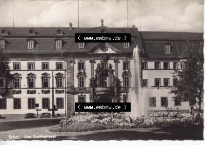 Ansichtskarte bzw. Postkarte aus DDR-Zeiten, Bezirk Erfurt, Stadt Erfurt der DDR Sammlung
