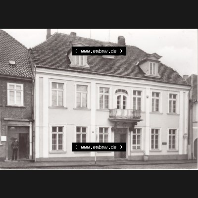 Ansichtskarte Bezirk Bezirk Schwerin, Kreis Güstrow, Stadt-Güstrow Museum der Stadt Güstrow, Außenansicht (1) Sammlung