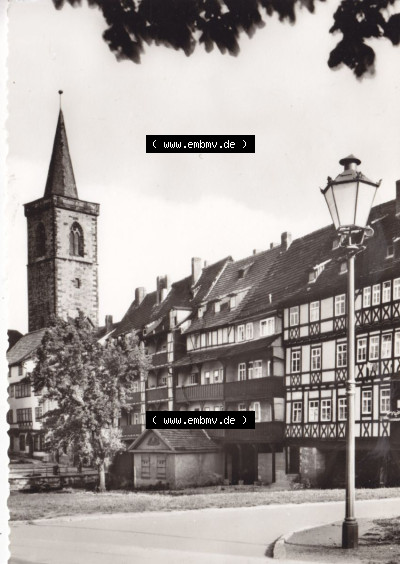 Ansichtskarte bzw. Postkarte aus DDR-Zeiten, Bezirk Erfurt, Stadt Erfurt der DDR Sammlung