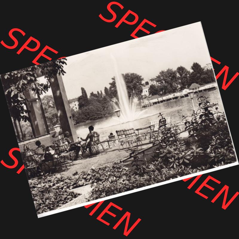 Ansichtskarte DDR Bezirk Berlin, Stadt Berlin: In s/w Schwarzweiß Postkarte 1972, Berlin-Weißensee, Mlichhäuschen (1) Sammlung