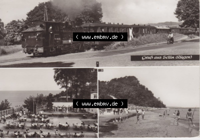 Ansichtskarte bzw. Postkarte aus DDR-Zeiten, Ostseebad Sellin im Norden der DDR Sammlung