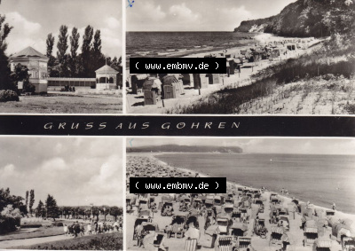 Ansichtskarte bzw. Postkarte aus DDR-Zeiten, Ostseebad Göhren im Norden der DDR Sammlung