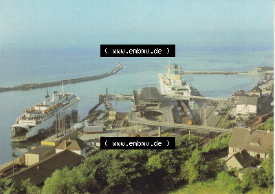 Ansichtskarte bzw. Postkarte aus DDR-Zeiten, Stadt Sassnitz im Norden der DDR Sammlung