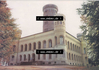 Ansichtskarte bzw. Postkarte aus DDR-Zeiten, Jagdschloss Granitz auf der Insel Rügen der DDR Sammlung