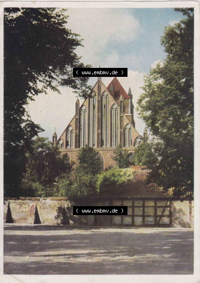 Ansichtskarte bzw. Postkarte in Farbe - Color aus DDR-Zeiten, Bezirk Rostock, Kreis Greifswald, unsortierte DDR-Sammlung Sammlung