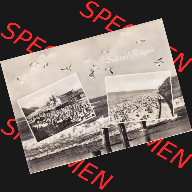 Ansichtskarte DDR Bezirk Rostock, Kreis Rügen, Ostseebad Sellin 1965, Sellin - Rügen, gelaufen am 15.07.1965. Ansichtskarte bzw. Postkarte... Sammlung