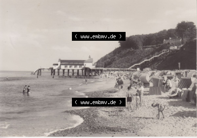 Ansichtskarte bzw. Postkarte aus DDR-Zeiten, Ostseebad Sellin im Norden der DDR Sammlung
