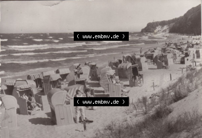Ansichtskarte bzw. Postkarte aus DDR-Zeiten, Ostseebad Göhren im Norden der DDR Sammlung