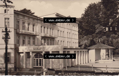 Ansichtskarte bzw. Postkarte aus DDR-Zeiten, Ostseebad Sellin im Norden der DDR Sammlung