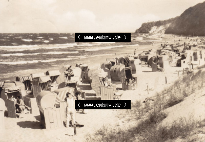 Ansichtskarte bzw. Postkarte aus DDR-Zeiten, Ostseebad Göhren im Norden der DDR Sammlung