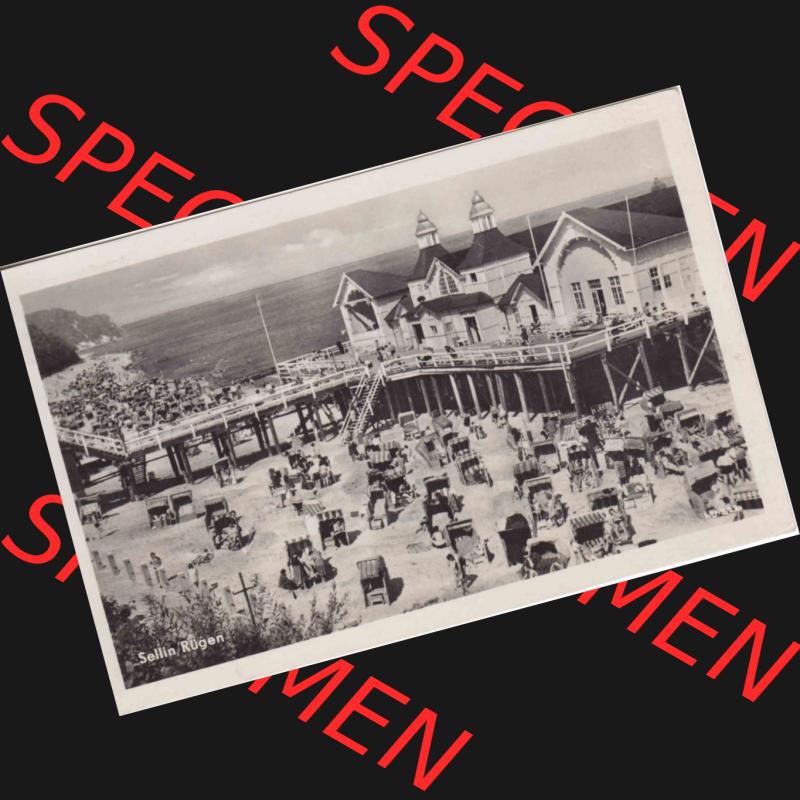Ansichtskarte DDR Bezirk Rostock, Kreis Rügen, Ostseebad Sellin: DDR Verbraucherpreis -,15 DM, Sellin auf Rügen. Ansichtskarte bzw. Postkarte aus DDR-Zeiten... Sammlung