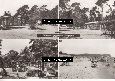 Ansichtskarte bzw. Postkarte aus DDR-Zeiten, Ostseebad Göhren im Norden der DDR Sammlung