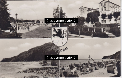 Ansichtskarte bzw. Postkarte aus DDR-Zeiten, Ostseebad Göhren im Norden der DDR Sammlung