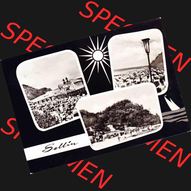Ansichtskarte DDR Bezirk Rostock, Kreis Rügen, Ostseebad Sellin: DDR Schwarzweiss EVP 0,25 MDM L-13-65 III-18 F290 Sellin. Ansichtskarte bzw. Postkarte aus DDR-Zeiten... Sammlung