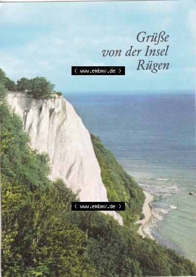 Ansichtskarte bzw. Postkarte aus DDR-Zeiten, der Insel Rügen im Norden der DDR Sammlung